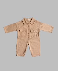 Worker Overalls - Beige