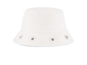 Kids Bucket Hat – White (charm ready)