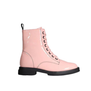 Boots: Millie - Ballet Pink Crinkle Patent (size 36,41,42)