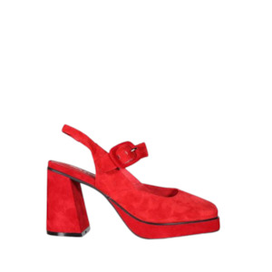 Minx: Tilly - Red Suede