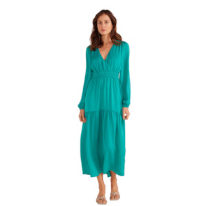 Emma Long Sleeve Midi Dress