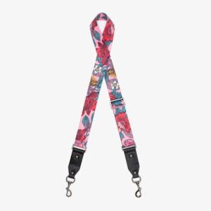 Bags: Bag Strap - Pink Floral