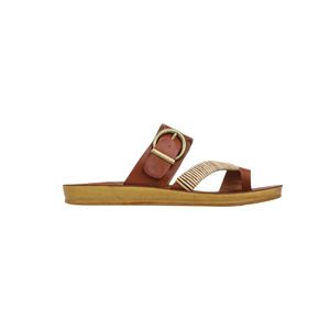 Sandals: Bria - Cognac