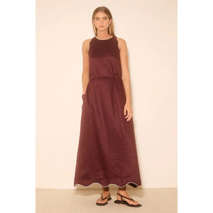 Aleria Dress - Plum