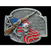 I'll Give UP MY Gun Belt Buckle