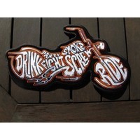 Products: Party Patch Extra Large Embroidered Back Patch