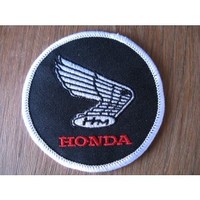 Honda Round Embroidered Patch