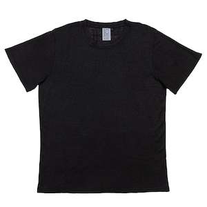 CLASSIC TEE: 100% HEMP BLACK