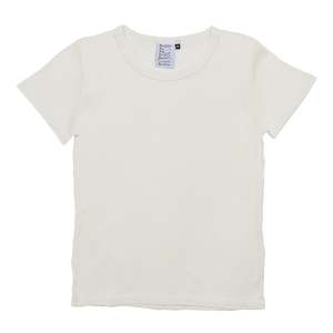 LIGHT RIB OFF-WHITE MINI TEE