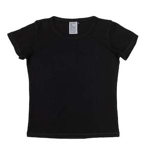 BLACK MINI TEE