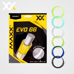 Products: MAXX - EVO66 (badminton string) Buddy Sports