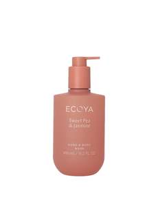 ECOYA Hand & Body Wash Sweet Pea & Jasmine 450ml