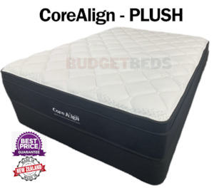 Mattresses: CoreAlign+ 5 Zone Euro Top Pocket Spring (NZ Made) Premium Mattress