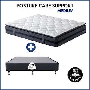 Posture Care Support (Medium) Mattress & Base Queen