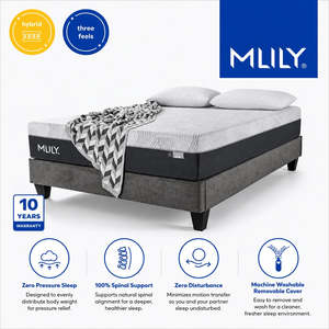 MLILY CARBON COOL Mattress - (3 Feels)