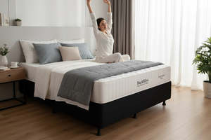 Back Bliss Fusion Memory Foam Mattress & Base