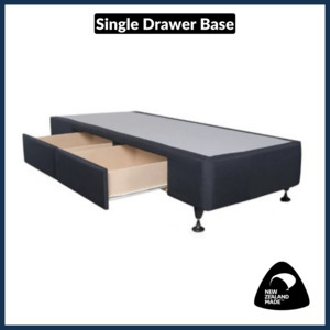 Extra Deep Drawer Bed Base Size - Single (NZ Made)