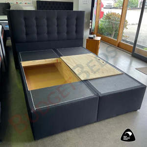 NZ Made Super King Split Storage Bed Base