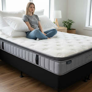 Sleep Max Pillow Top Mattress - Super King