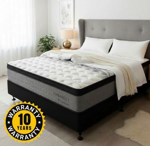 ZonoRest NZ Made Luxurious Euro Top Mattress & Base