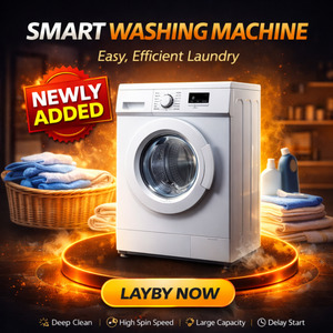 Products: Vogue Active Front Load Washing Machine 6Kg White Budget