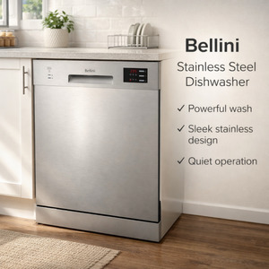 Bellini 60cm Stainless Steel Dishwasher Budget