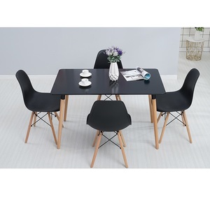 Products: Eden 1.2 x 0.7 M Dining Suite / Black – Budget Furniture
