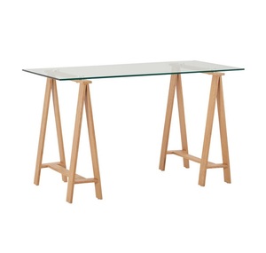 Glass Study Desk – Budget Furniture