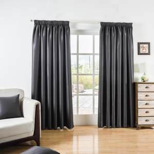 Blockout Curtains: Nolight Onyx - 100% Blockout Lined Curtains