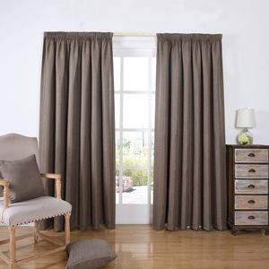 Franklin Tiger Eye - Thermal Selflined Curtains