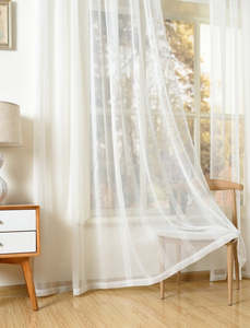 Andrea White - Readymade Sheer Curtains