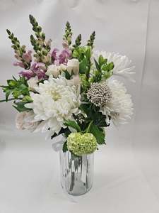 Products: Pastel Posy with vase