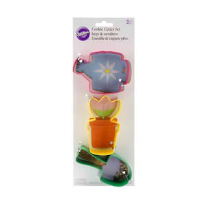 Cake Decorating - Cookies: Wilton Garden Cookie Cutter Set