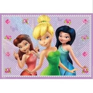 Disney Fairies Tinkerbell Party: Disney Fairies Edible Cake Image - A4 Size