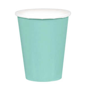 Llama Party: Robins Egg Blue Cups - 20 Pkt