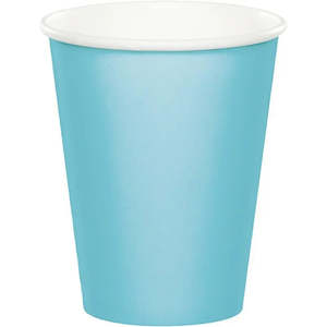 Llama Party: Pastel Blue Cups - 8 Pkt