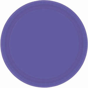 Passion Purple Plates - Lunch 20 Pkt
