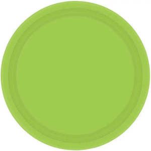 Kiwi Green Plates - Dinner 20 Pkt