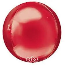 Red Orbz Foil Balloon