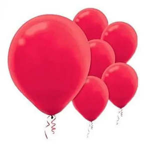 Stranger Things Party: Value Balloons Pack of 15 - Red