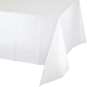 White Tablecover