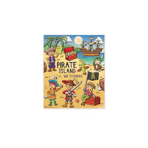 Jake And The Neverland Pirates Party: Pirate Island Sticker Book