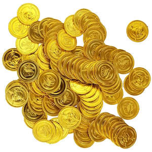 Gold Treasure Coins - 30 Pkt