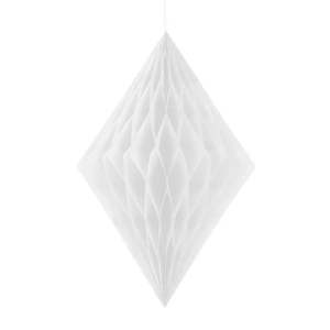 Bright White Honeycomb Diamond