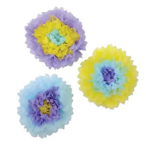 Day Of The Dead Party: Pastel Tissue Flowers