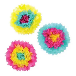 Day Of The Dead Party: Bright Tissue Flowers