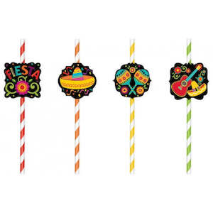 Fiesta Straws - 12 Pkt