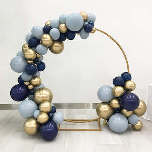 Midnight Hour Balloon Frame Backdrop Hire