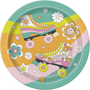 Flower Power Plates - Dinner 8 Pkt