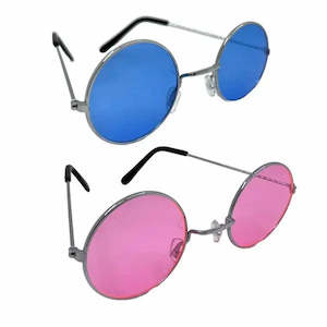 60s Party: Round Hippie Glasses